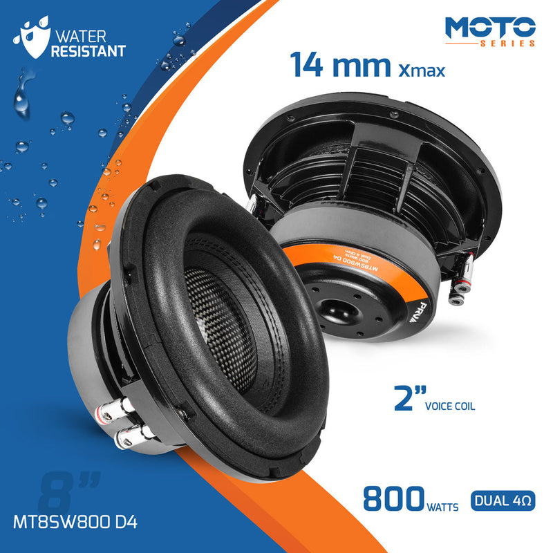 Dual 8″ Bass Bundle PRV Audio