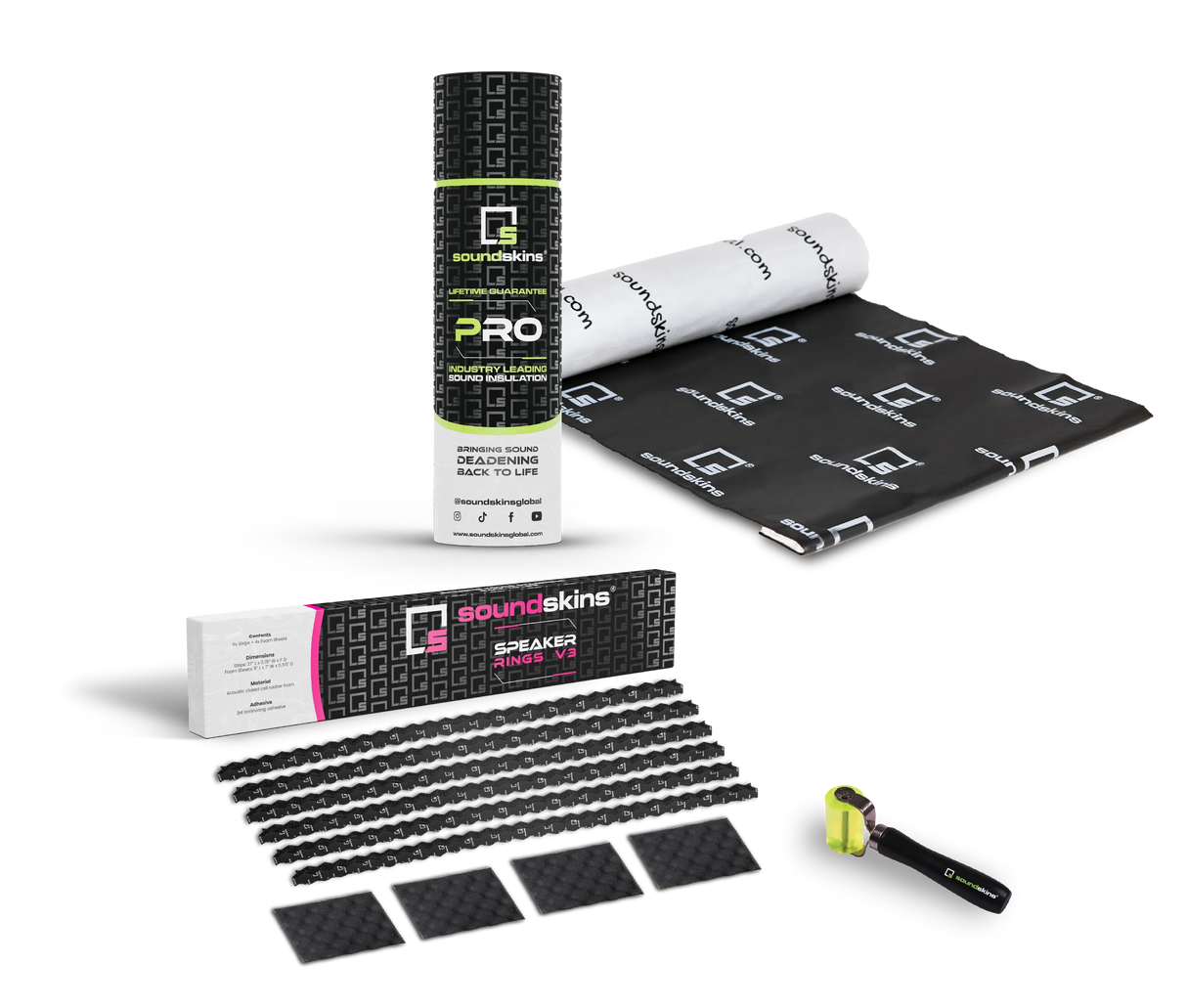 SoundSkins Pro Starter Bundle | Soundproofing Starter Kit - SoundSkins Global SoundSkins Global