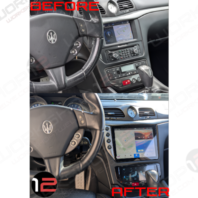 Maserati GranTurismo 2007-2017 Workshop 12 Screen Workshop 12