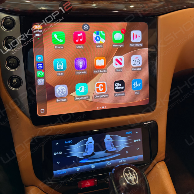 Maserati GranTurismo 2007-2017 Workshop 12 Screen Workshop 12