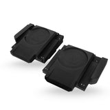 MOTOSOUND Dual 10″ Front Subwoofer Enclosures for Maverick R