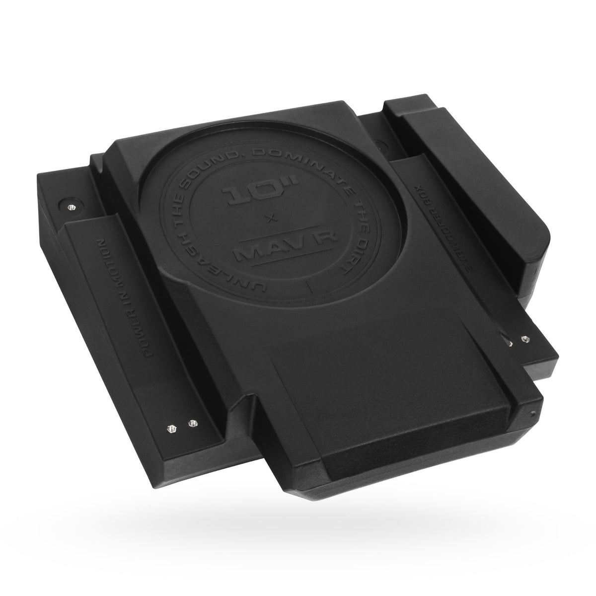 MOTOSOUND Dual 10″ Front Subwoofer Enclosures for Maverick R