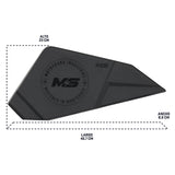 MOTOSOUND 6.5″ Lower Rear Door Speaker Enclosures for Maverick R MAX