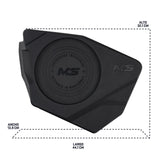 MOTOSOUND 6.5–8″ Upper Door Speaker Enclosures for Maverick R
