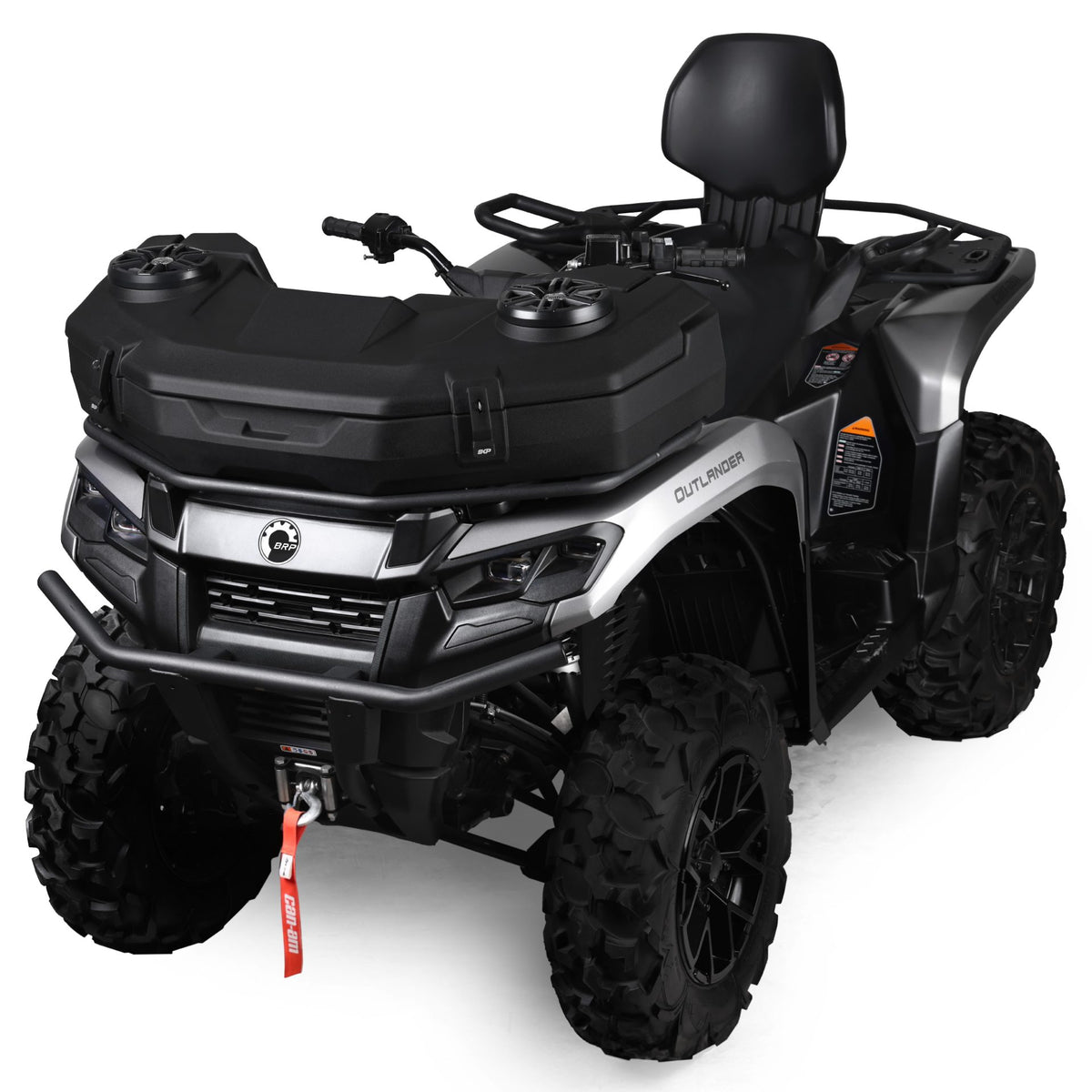 MOTOSOUND Front/Rear Pro Dual 6.5″ Speaker ATV Toolbox