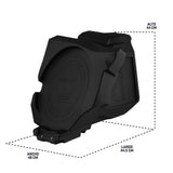 MOTOSOUND 10–12″ Passenger Dash Subwoofer Enclosure for RZR Pro