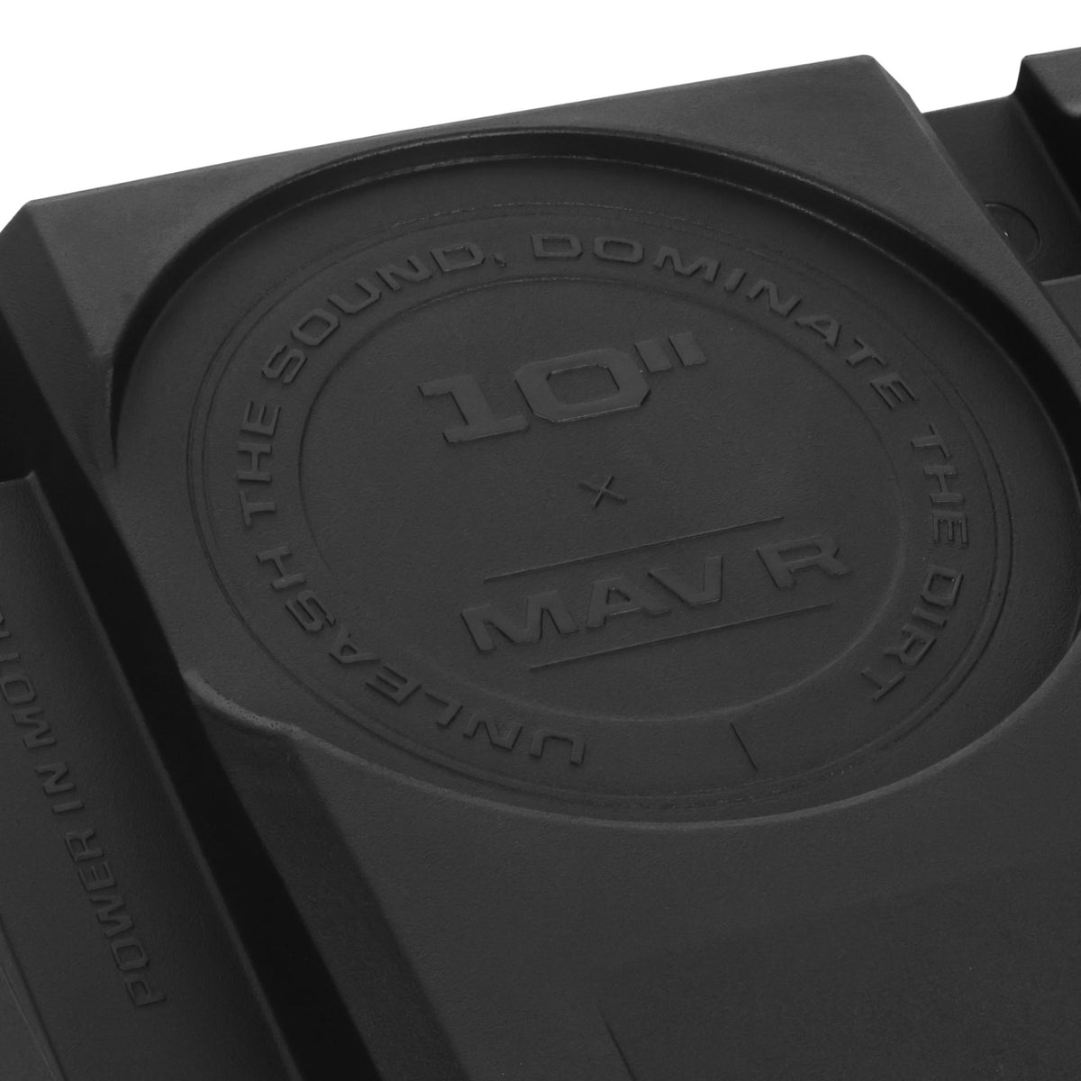 MOTOSOUND Dual 10″ Front Subwoofer Enclosures for Maverick R