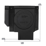 MOTOSOUND Dual 10″ Rear Subwoofer Enclosures for Maverick R MAX