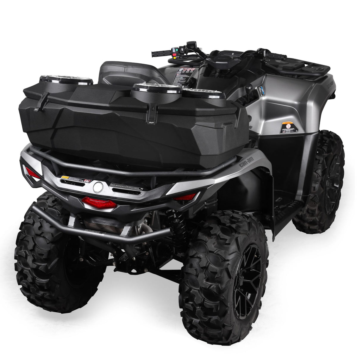 MOTOSOUND Raptor Pro Four 8″ Speaker ATV Toolbox