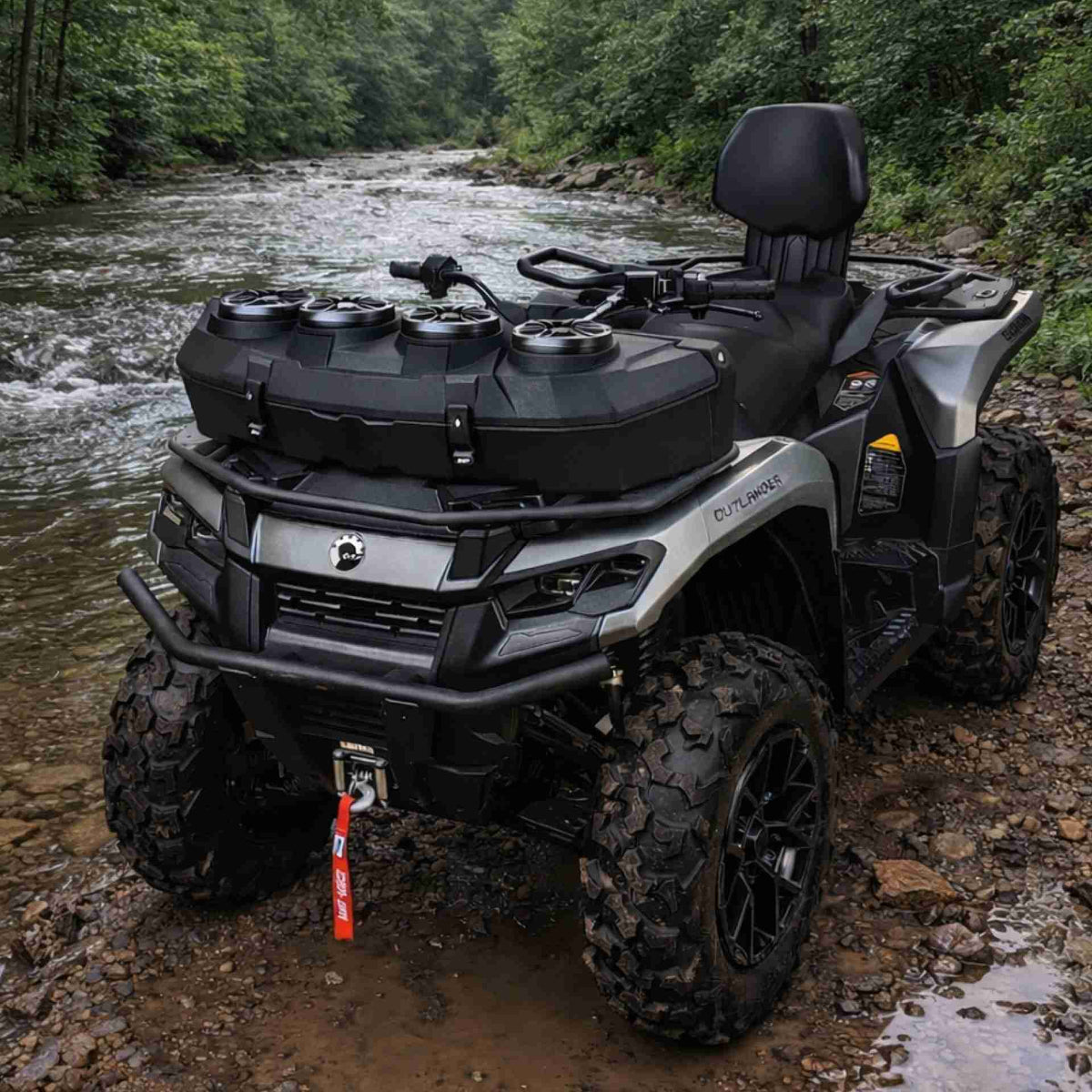 MOTOSOUND Four 6.5″ ATV Toolbox Speaker Enclosure
