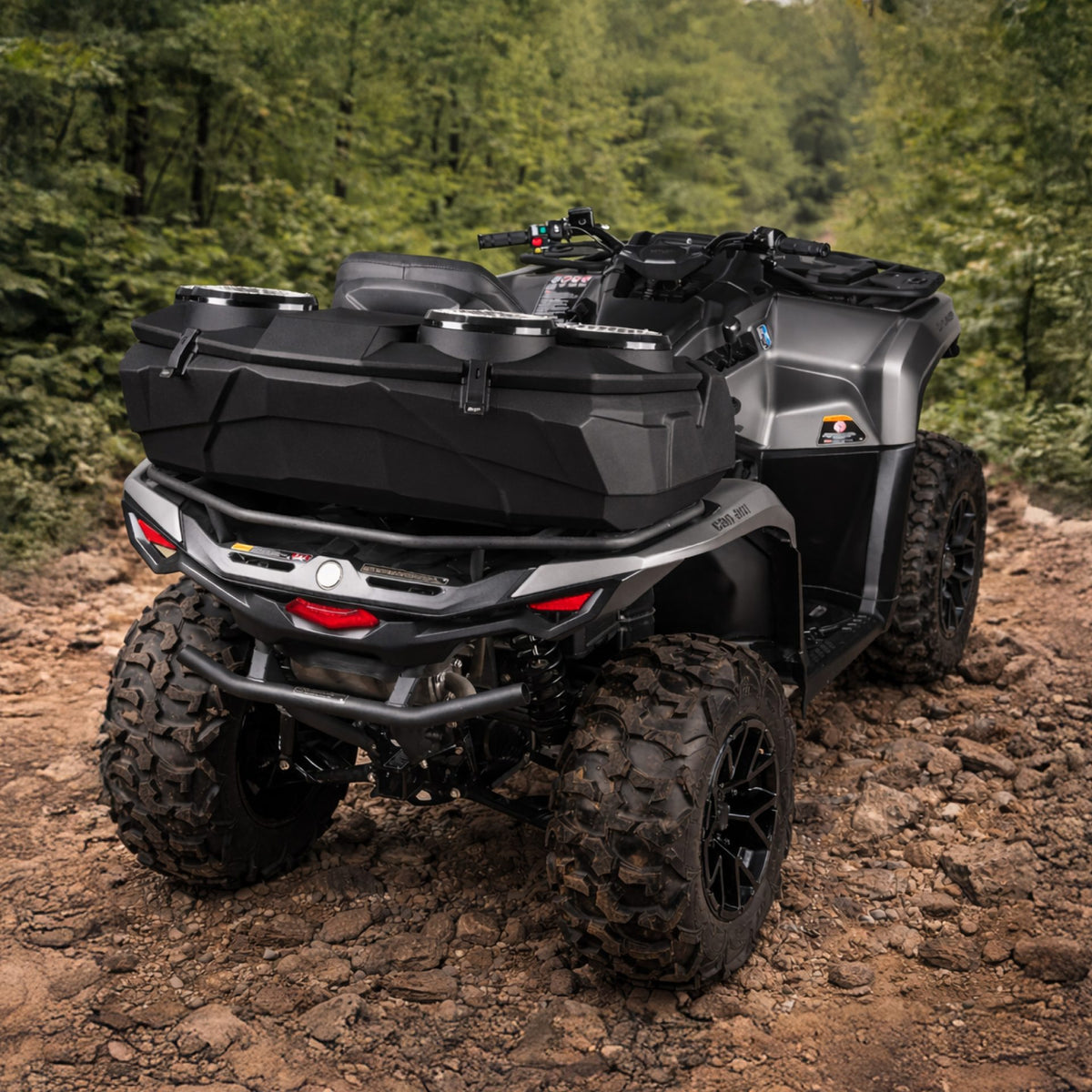 MOTOSOUND Raptor Pro Four 8″ Speaker ATV Toolbox