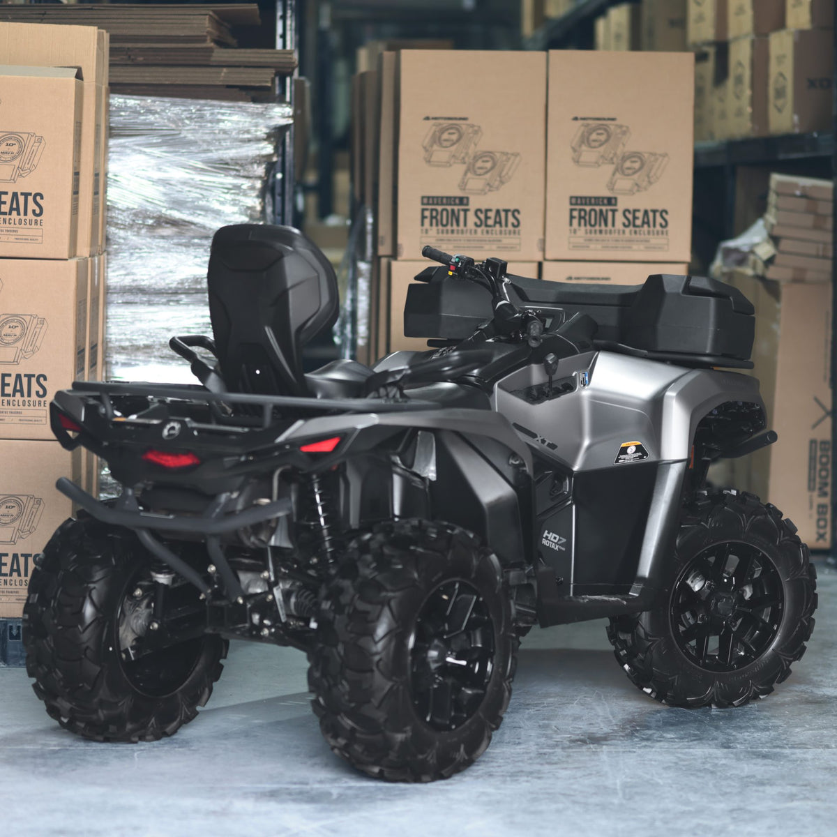 MOTOSOUND Universal Front/Rear ATV Toolbox