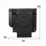 MOTOSOUND Dual 10″ Front Subwoofer Enclosures for Maverick R