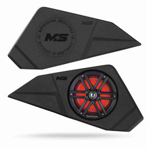 MOTOSOUND 6.5″ Lower Rear Door Speaker Enclosures for Maverick R MAX