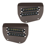 Dual Wide 8" LED Headlights for 2014+ Honda Rancher, Foreman, Rubicon Vessel Powersports