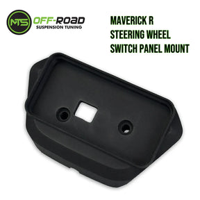 Switch-Pro Steering Wheel Mount for Maverick R MTS Offroad