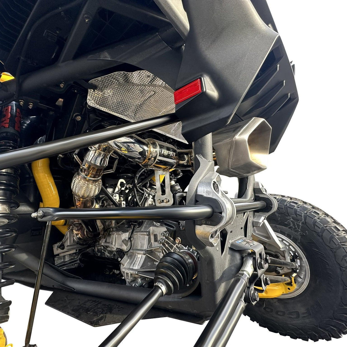 RPM Can-Am Maverick R 3" Slip On Muffler Delete / Race Pipe