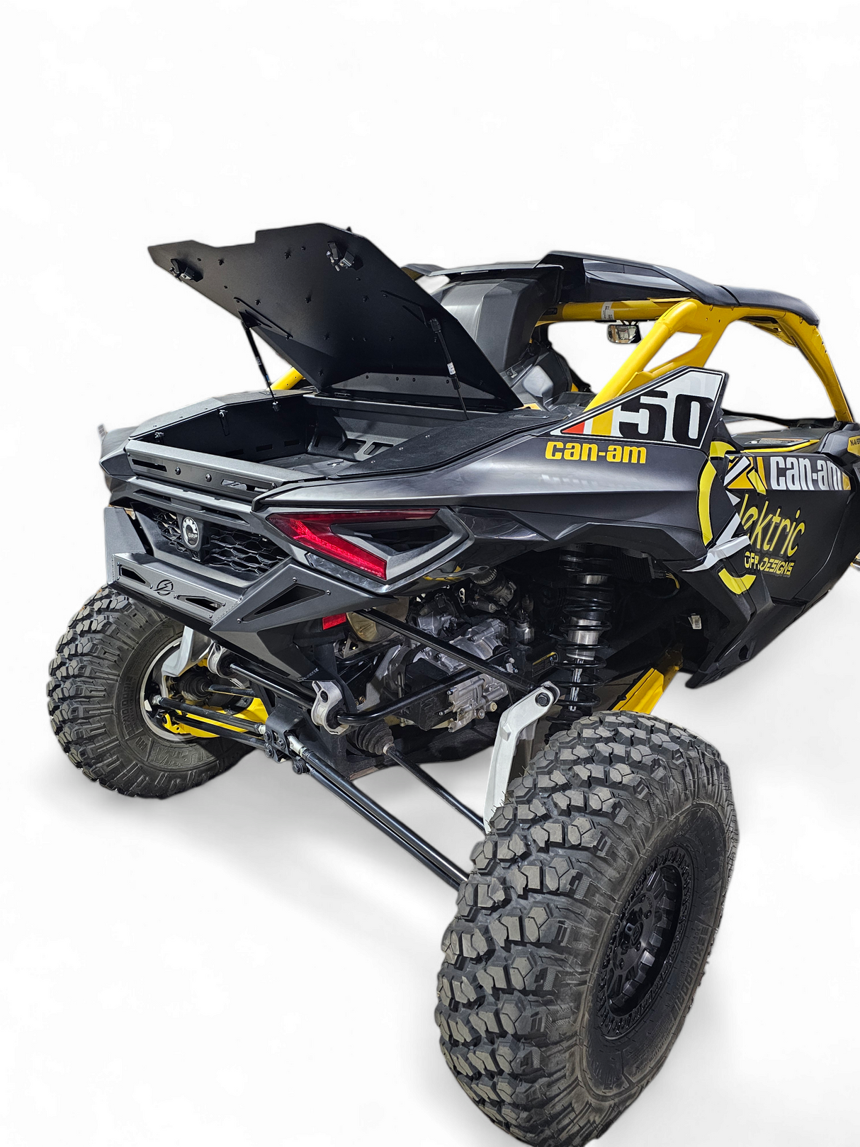 2024 to Current Can-Am Maverick R Rear Volt Bumper (2 Door Only) www.elektricoffroad.com