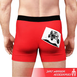 Let's Get Dirty! Dirt Warrior Accessories Men's Boxer Briefs