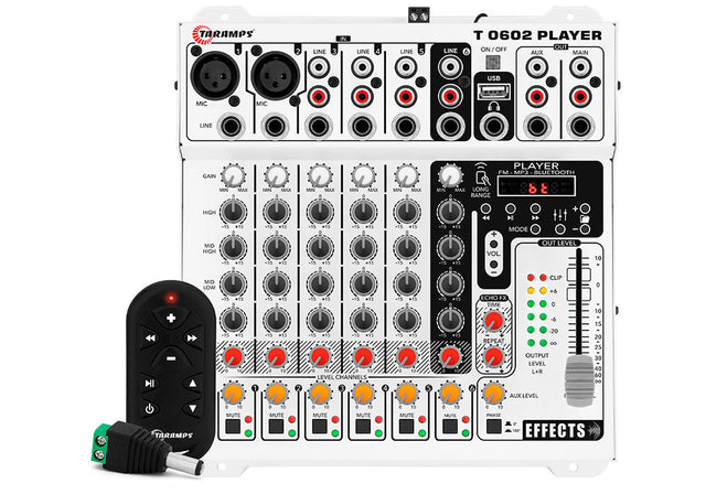Taramps T 0602 PLAYER Audio Mixer Taramps US