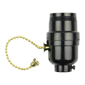 Socket PHENOLIC ON/OFF Pull CHA Jandorf