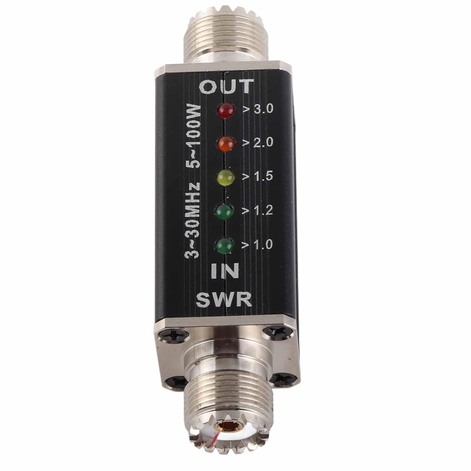 Mini StandingMeter LED Indicator SWR Meter for Antenna Radio TekShack