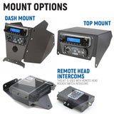 Can-Am Maverick R – Complete Communication Kit with Rocker Switch Bluetooth Intercom and 2-Way Radio