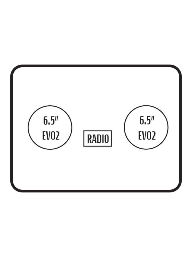 2009+ Kawasaki Mule 4010 Trans4x4 Stereo Tops (4-Door)