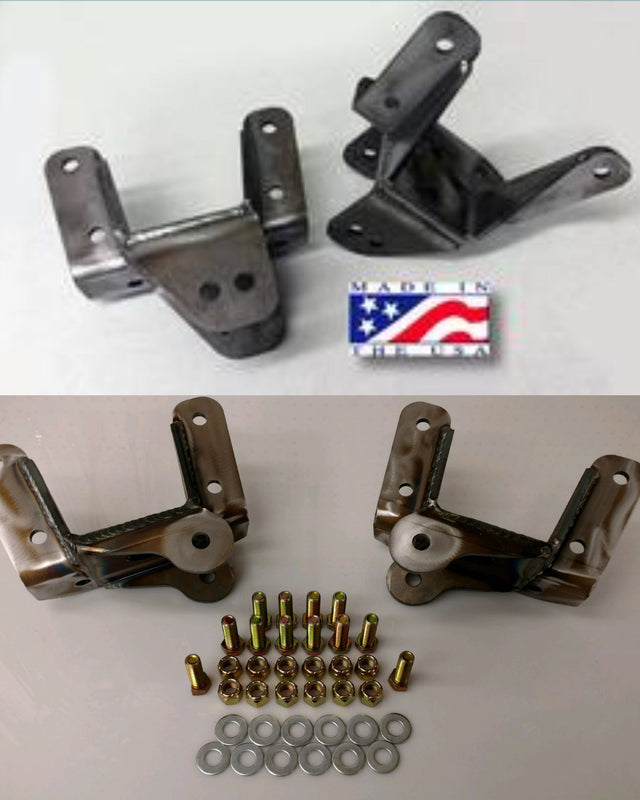 Front Suspension Shackle Hanger Kits - 1980-1997 Ford F250/F350 Sky's Offroad Design