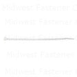 4" Cable Tie 30 lb Natural Nylon 35 pack Midwest Fastener/Noble