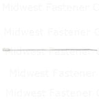 14" Cable Ties with Mount Head - 50lb Natural Nylon (25-Pack) Midwest Fastener/Noble