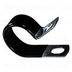1-1/2" ID Closed Clamp-Steel Vnl Ins 3/8 Mt Hole 2 pack Midwest Fastener/Noble