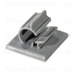 1/4" Clamp-Adhesive Mount 5 pack Midwest Fastener/Noble