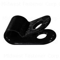 3/16" Clamp-Light Duty Black 12 pack Midwest Fastener/Noble
