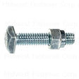 5/16" x 1 3/8" Battery Nuts & Bolts 1 pack Midwest Fastener/Noble