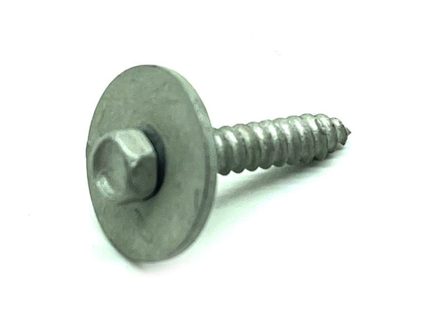 N801169S439 OE Fender Liner Screw and Washer, 2005-2010 Ford 6.0L 6.4L Powerstroke Ford OEM