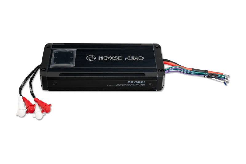Nemesis Audio SOAK-2800X4D 4-Channel Marine Amplifier