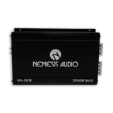 Nemesis Audio Bass Combo (2) NA8E v2 (1) NA-2KM & (1) Box Chevy 07-18 Crew Cab Box Nemesis Audio