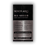 Nemesis Audio NA-4000B 140AH 4000W AGM Power Cell 12V Battery Nemesis Audio
