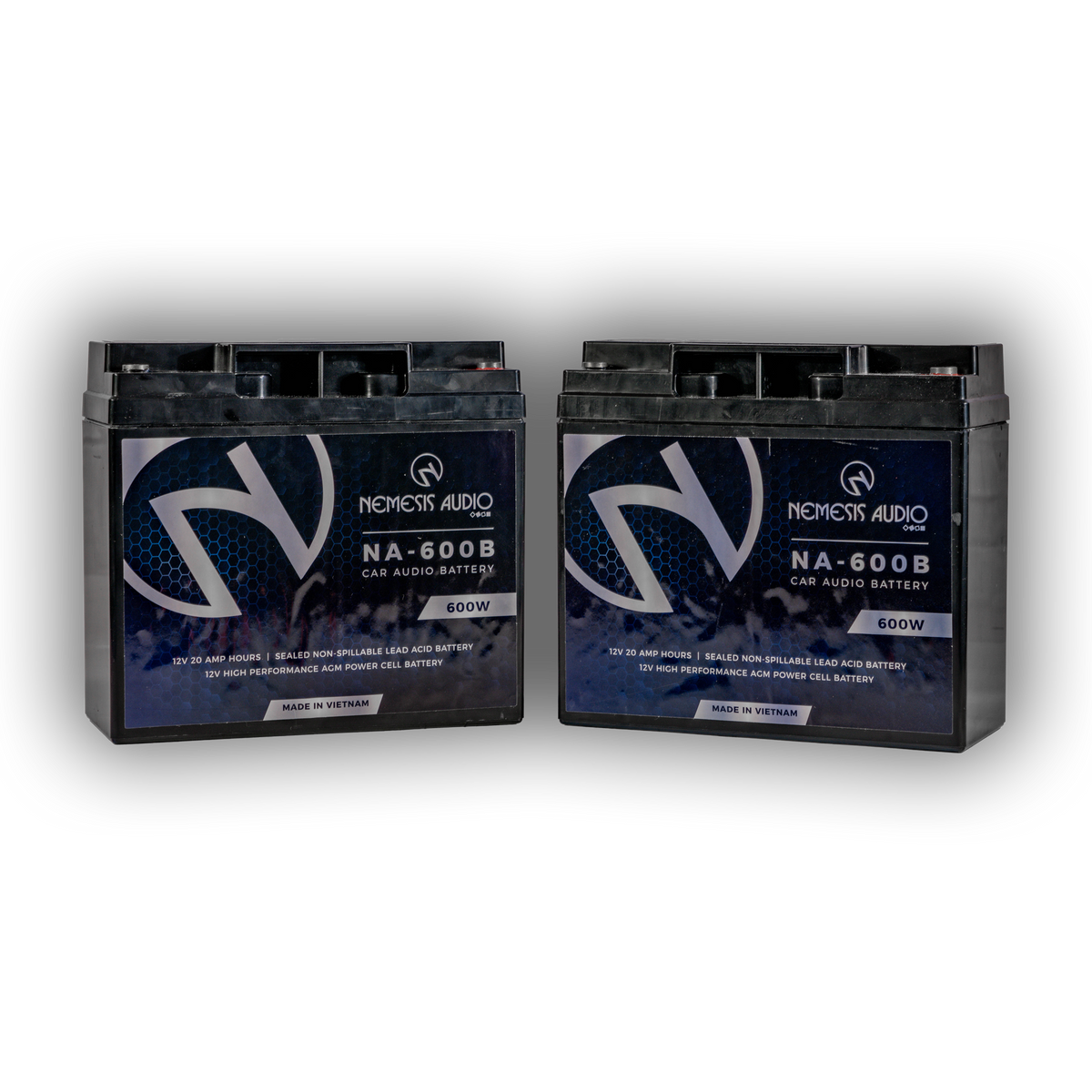 Nemesis Audio NA-600B 20AH 600W AGM Power Cell 12V Battery