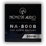 Nemesis Audio NA-800B 35AH 800W AGM Power Cell 12V Battery Nemesis Audio