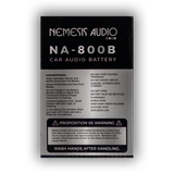 Nemesis Audio NA-800B 35AH 800W AGM Power Cell 12V Battery Nemesis Audio