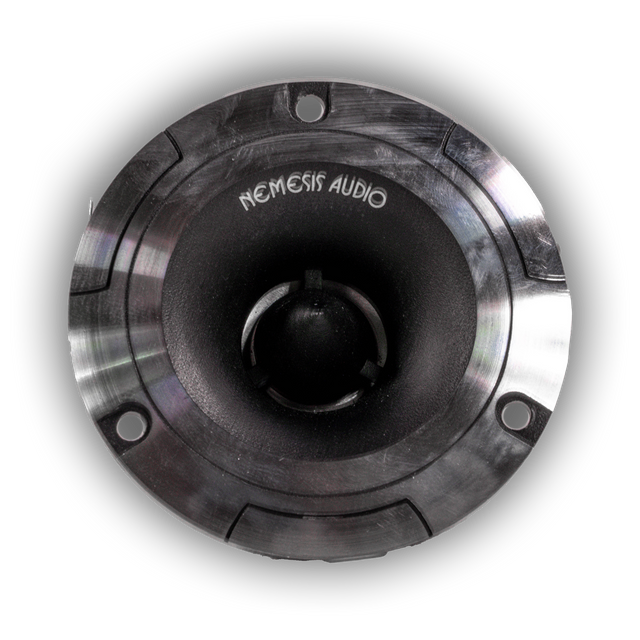 Nemesis Audio NA-TW18 3.8" 175W Pro Aluminum Super Bullet Tweeter with Capacitor Crossover (Pair) Nemesis Audio