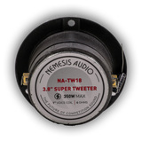 Nemesis Audio NA-TW18 3.8" 175W Pro Aluminum Super Bullet Tweeter with Capacitor Crossover (Pair) Nemesis Audio