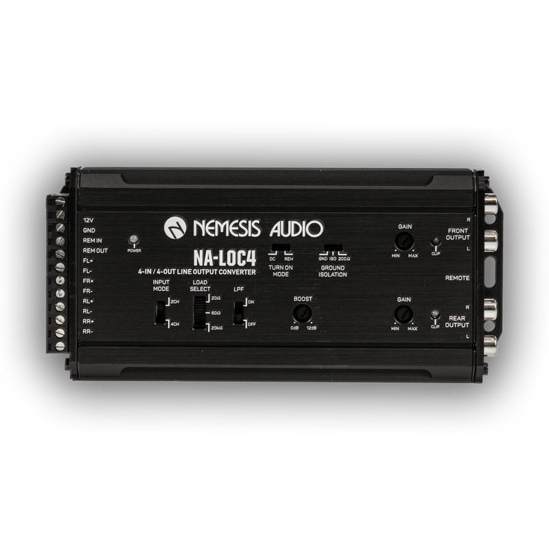 Nemesis Audio NA-LOC4 4-Channel Line Output Convertor