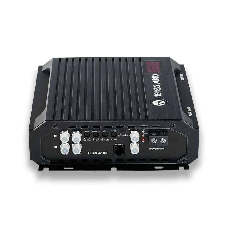 Nemesis Audio FIERCE-4500D 2510W RMS Monoblock Amplifier