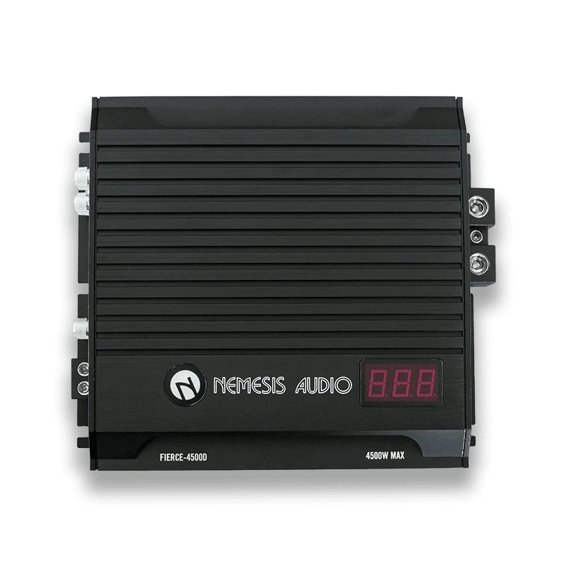 Nemesis Audio FIERCE-4500D 2510W RMS Monoblock Amplifier Nemesis Audio