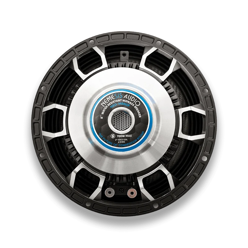 Nemesis Audio NEO-MB8CF 8″ 350W RMS Marine Neodymium Midbass Speaker (Single)