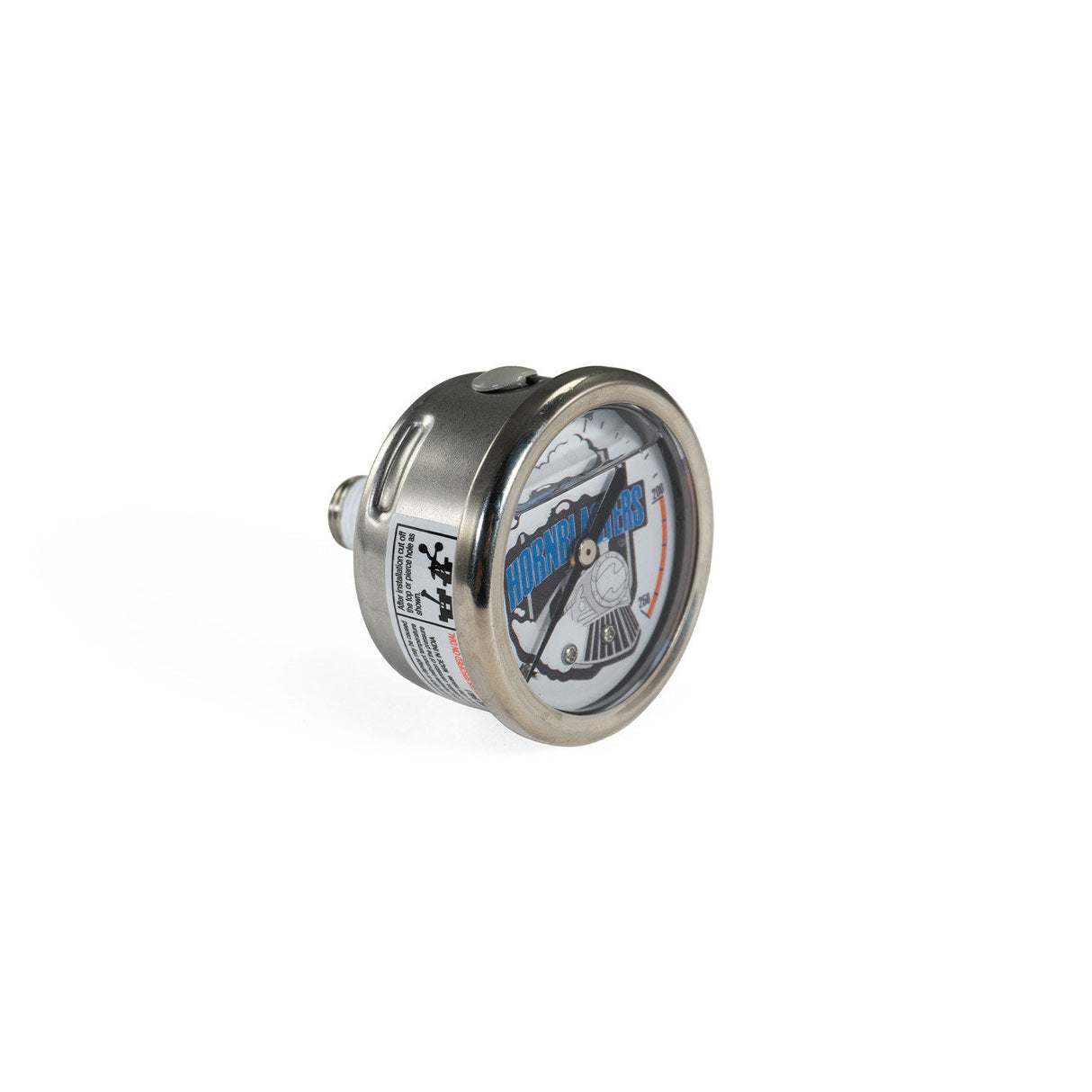 HornBlasters 250 PSI 2" Stainless Steel Air Gauge HornBlasters