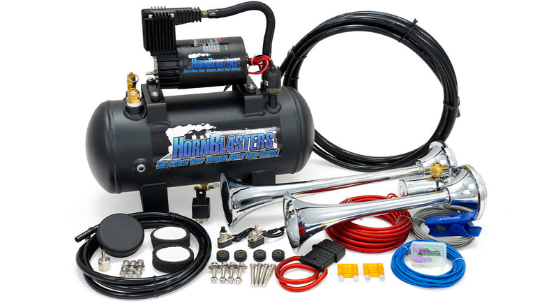 PsychoBlasters 127H Air Horn Kit